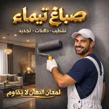 صباغ تيماء - اصباغ تيماء - ابوهاني☎99007654 - صباغ تيماء رخيص - صباغ تيماء شاطر - صباغ منازل تيماء - صباغ بيوت تيماء - صباغين تيماء